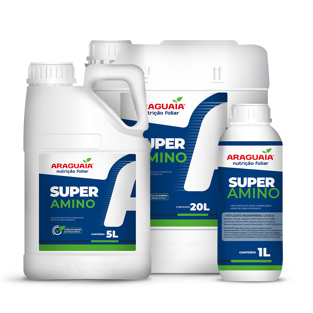 Nutrição Foliar - Super Amino – Araguaia Produtos Agropecuários
