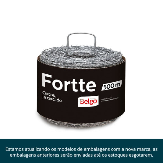 Arame Farpado Fortte - 500m