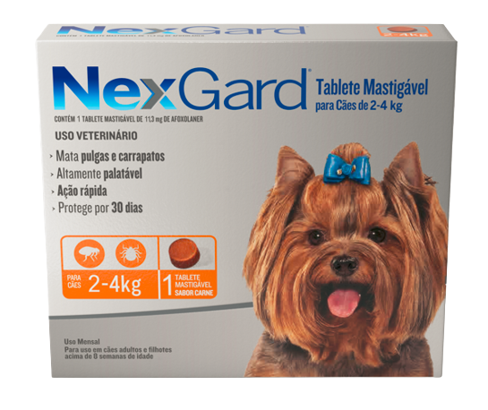 Nexgard Caixa com 1 Comprimido