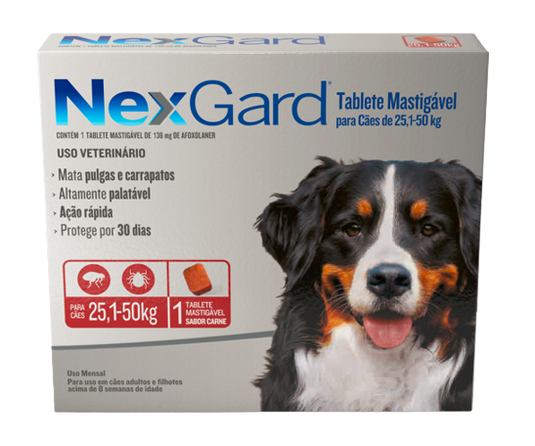 Nexgard Caixa com 1 Comprimido