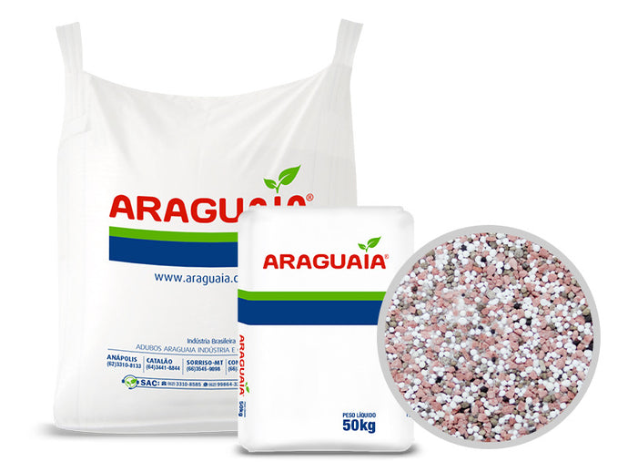Fertilizante Araguaia NPK 08-20-18 com Zinco